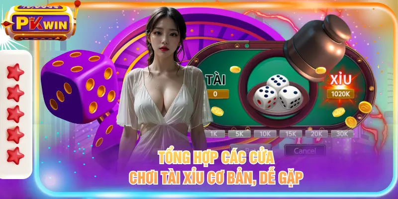 Tổng hợp các cửa chơi Tài Xỉu cơ bản, dễ gặp